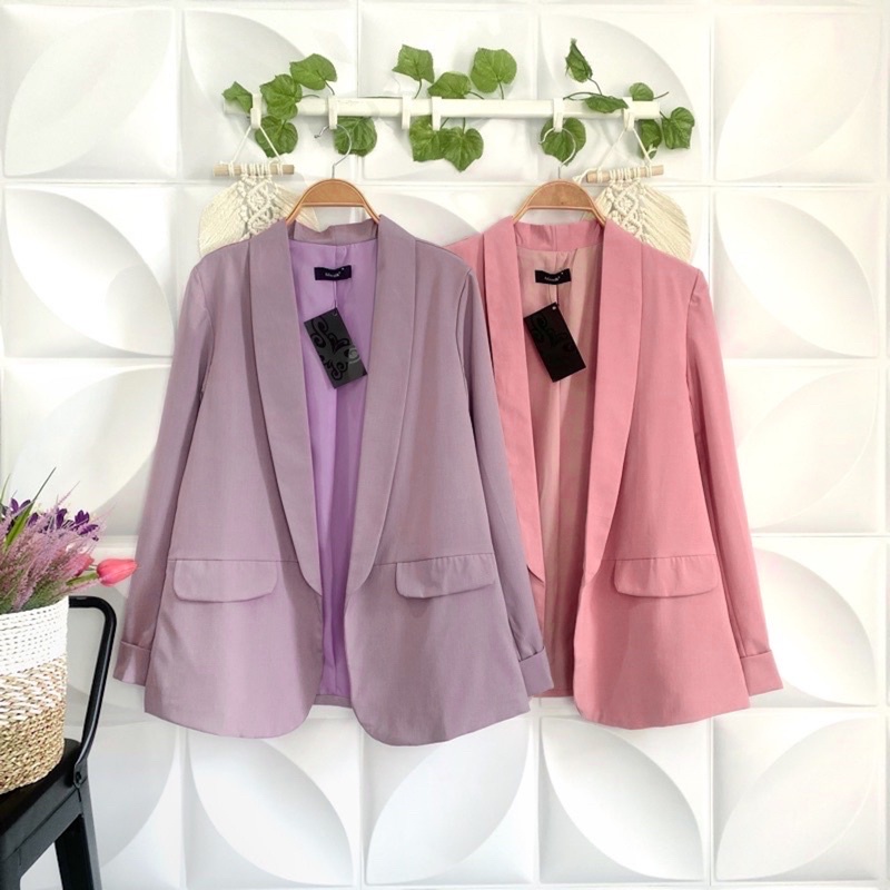 BLAZER VIRAL COLOURFUL FURING / ZEA Blazer Premium / blazer kerja wanita blazer wanita / blazer / blezer wanita / jaket wanita / blazer premium / blazer murah