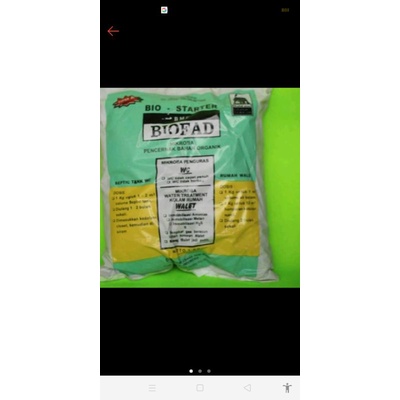 Biofad pemutih sarang walet dan penetralisir zat amoniak