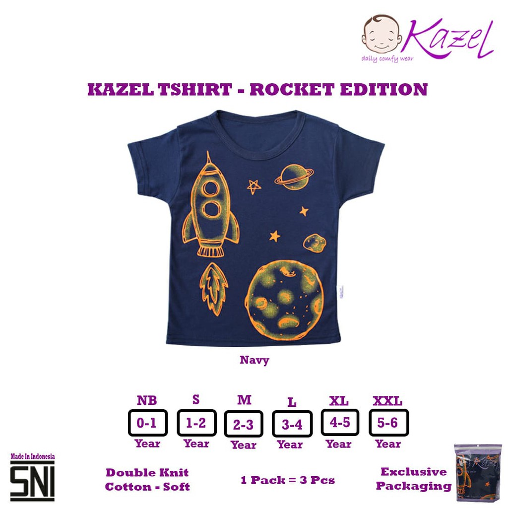 Kazel Tshirt Rocket Edition