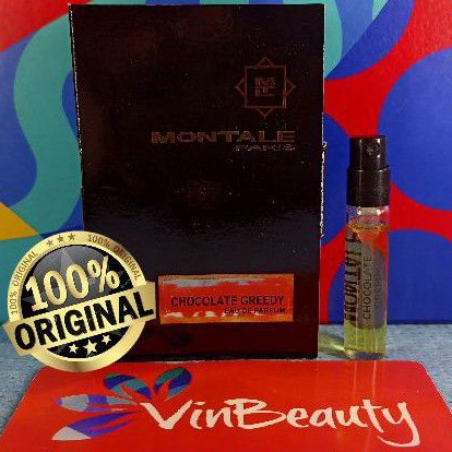 Vial Parfum OriginaL Montale Chocolate Greedy EDP 2 ml For Unisex Murah