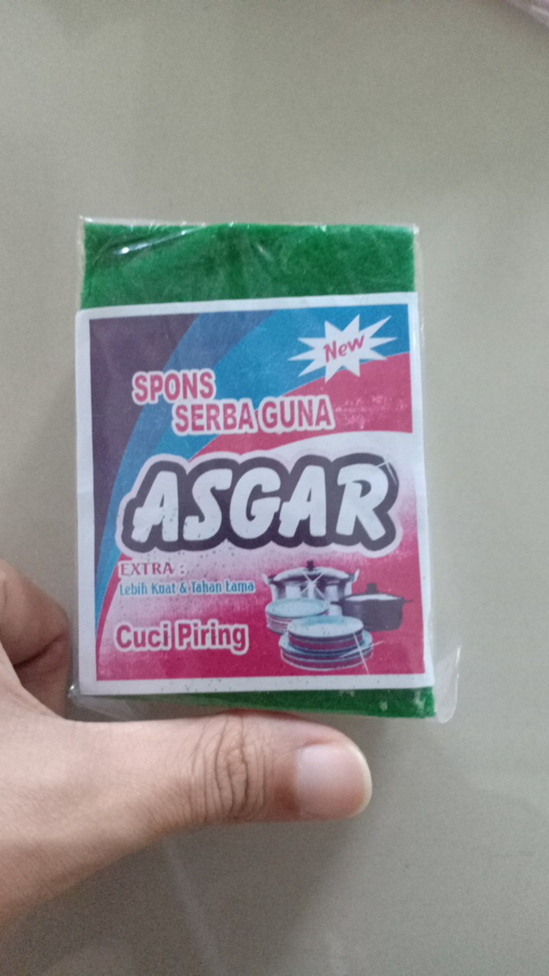 Spons 2 Lapis Cuci Piring Spon Cuci Motor Dan Mobil