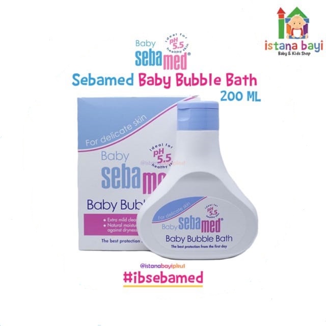 Sebamed Bubble Bath 200 ml - Sabun bayi