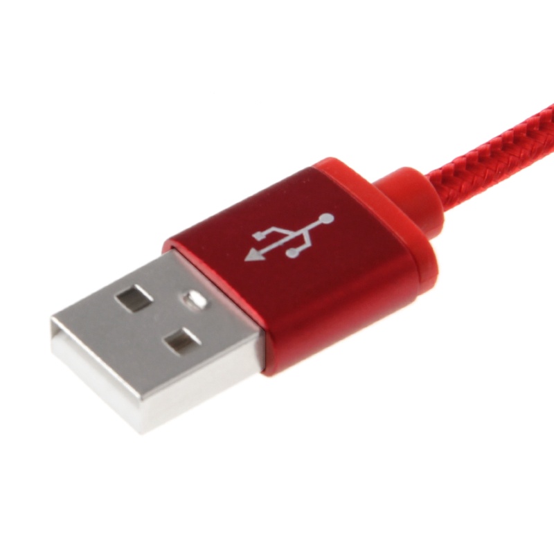 VIVI   2In1 USB 2.0 Male To USB 3.1 Type C Micro USB Weave Data Fast Charging Cable