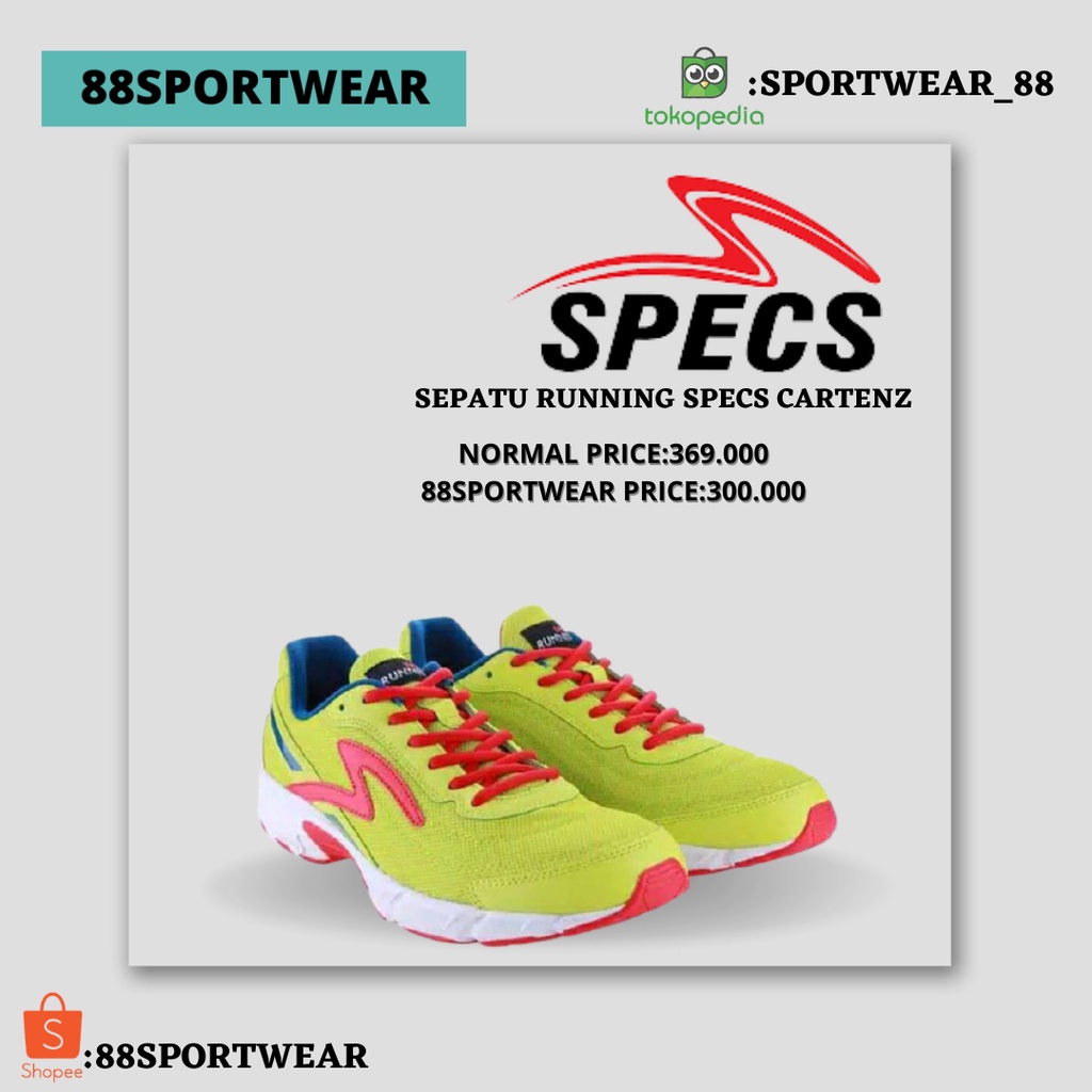 SEPATU RUNNING SPECS CARTENZ