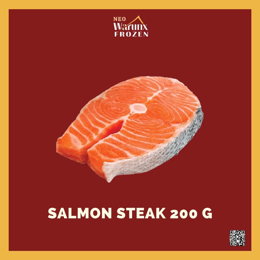 

Ikan Salmon Steak Berat 200gr [HALAL]