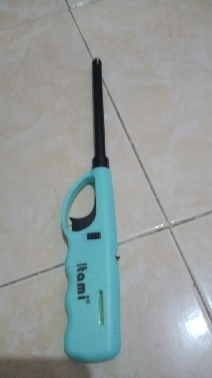 Korek Api Gas Panjang Pemantik Kompor Gas Warna-warni