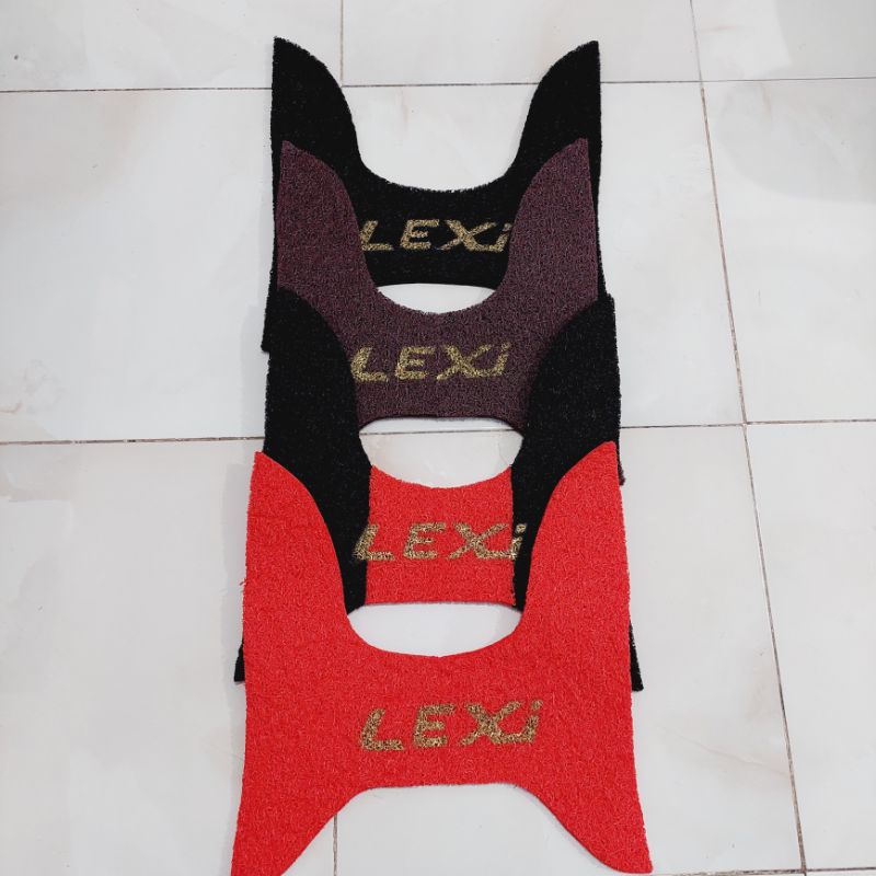 karpet lexi/karpet bihun/keset motor/karpet serabut/variasi motor yamaha lexi