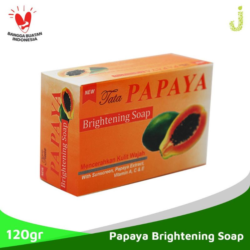 Papaya Whitening Soap/ Sabun Batang/ Sabun Pemutih Original BPOM