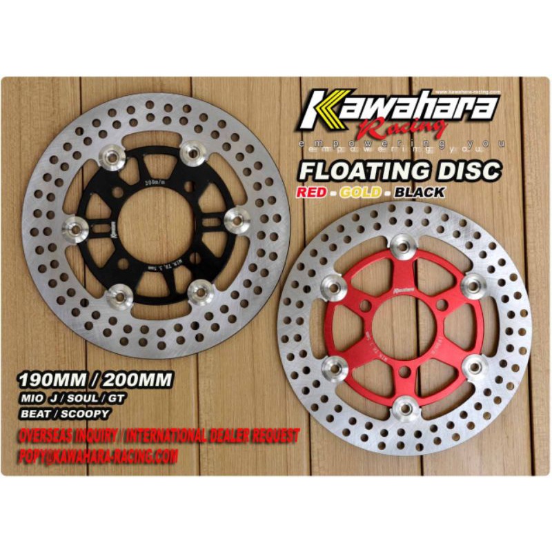 Piringan Cakram KAWAHARA Floating Mio J/Fino FI/Mio M3 Lubang 3