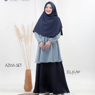 Azkia set by Elka  Label  Shopee Indonesia