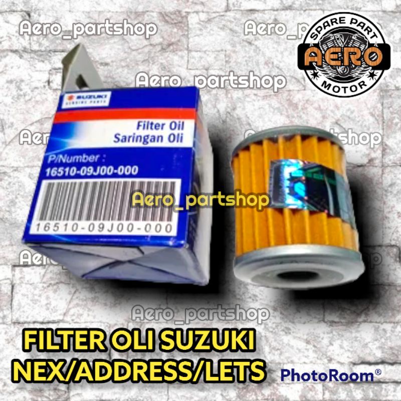 Filter Oli Saringan Oli suzuki NEX/LETS/ADDRESS original SUZUKI