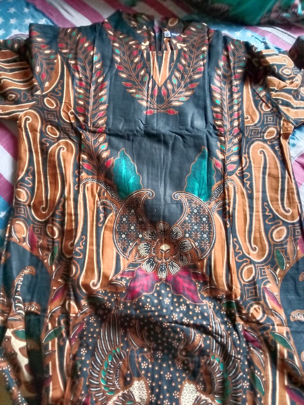 Tunic Serut Cendrawasih #2 Batik Modern Cindrawasih Baju Kerja Kantoran Seragaman Tunik Muslim