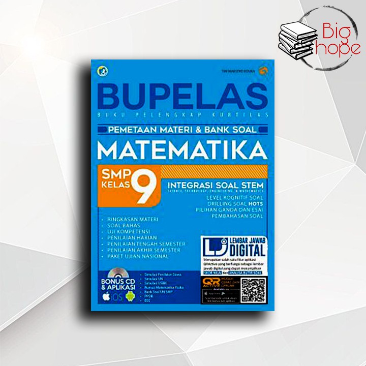 Jual BUKU SOAL SMP - BUPELAS PEMETAAN MATERI & BANK SOAL MATEMATIKA SMP ...