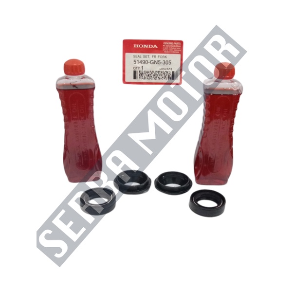 Seal Shock Depan+Seal Abu+Oli Shock Supra/Beat/Vario