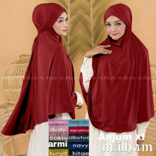 Al Akhtar Hijab niqob syar'i ori m.ilham