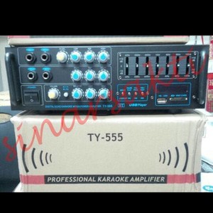 Power Amplifier TY 555 ( Equaliser,USB,SD,Bluetooth )