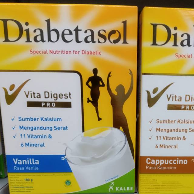 

Diabetasol vita digest rasa vanilla 180gr