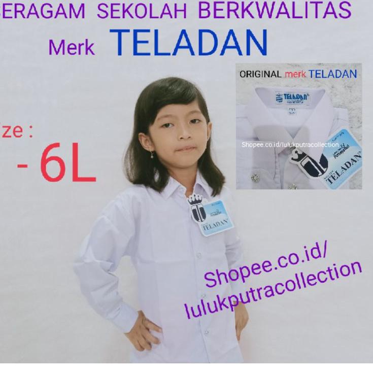 

Wow Murah Meriah.. SERAGAM Kemeja Putih lengan Panjang SD SMP SMA/SERAGAM SEKOLAH TELADAN/Hem Putih Polos Lengan panjang