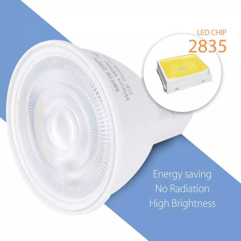 LAMPU 6W SPOT SOROT LED COB 6 WATT BOHLAM HOLOGEN E27 MR16