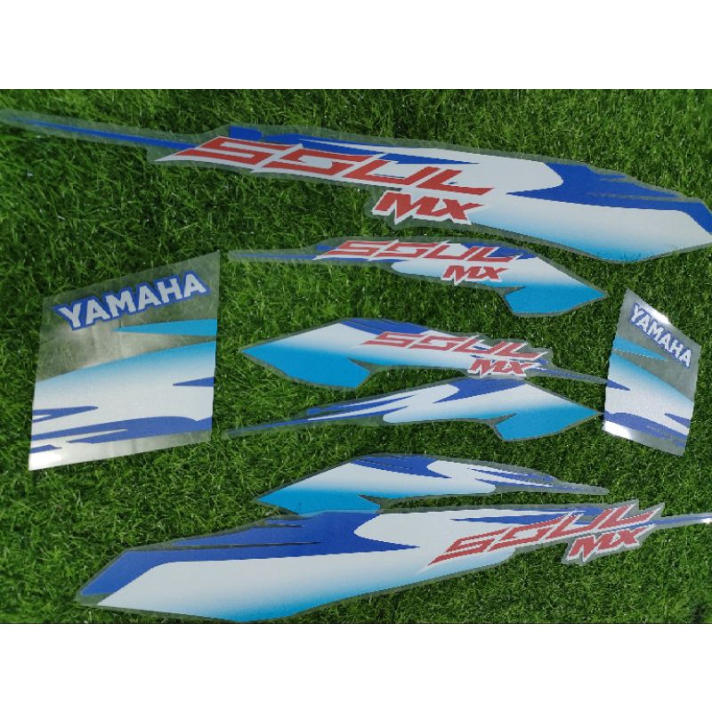 Striping Sticker Mio Soul MX Custom Transparan Variasi