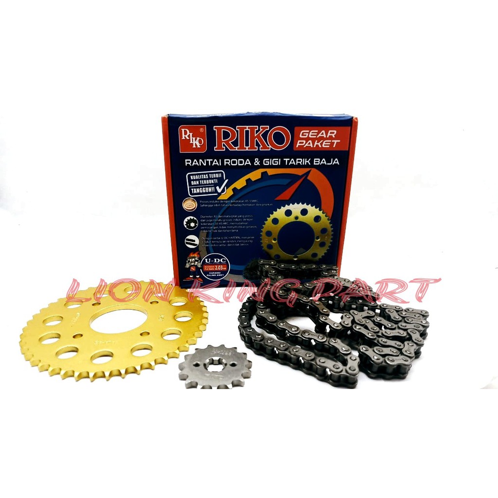 GEAR GIR SET GSX 150R RIKO