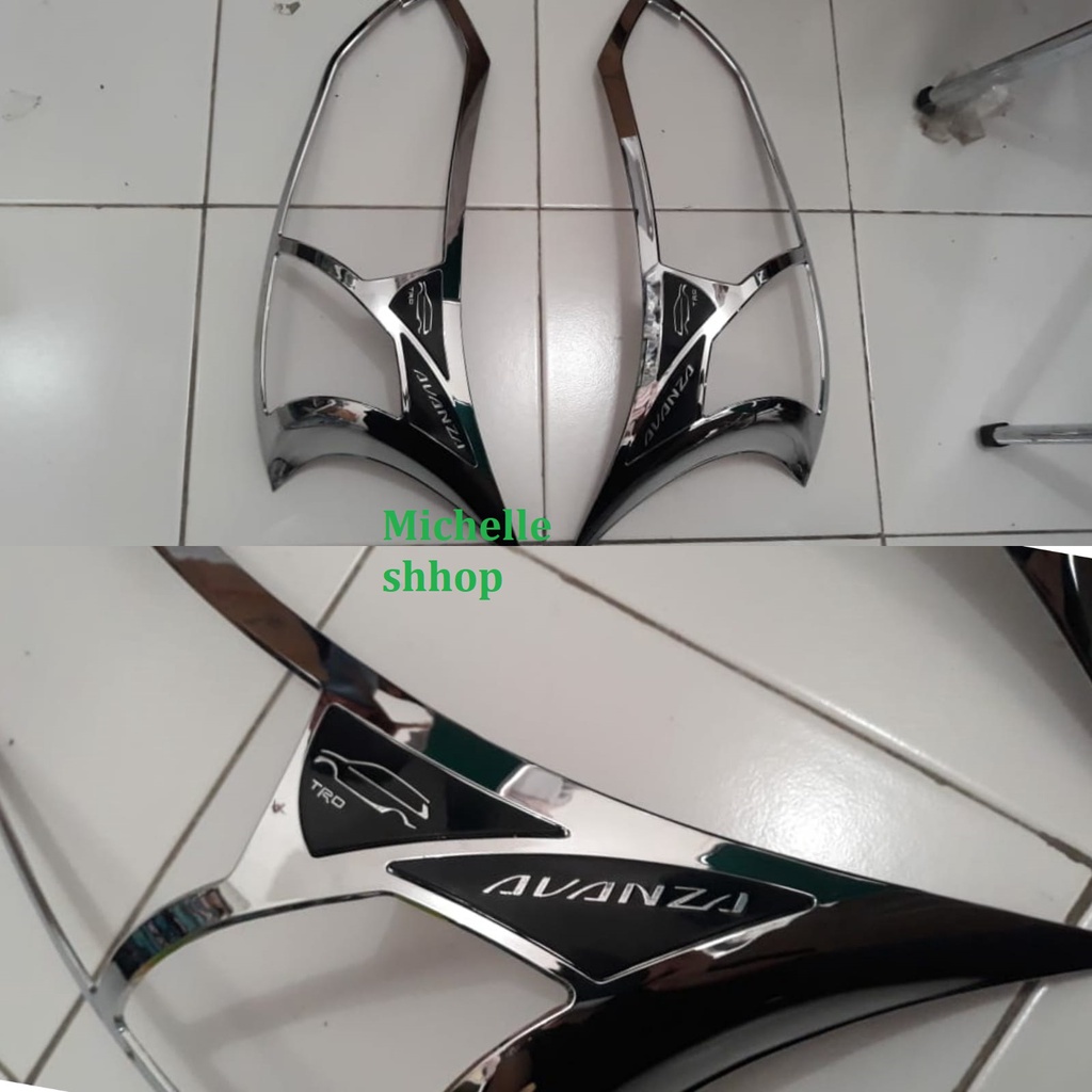 Garnish Depan Avanza 2015 - 2017 Chrome