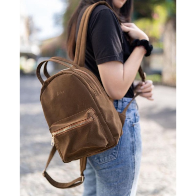 Sling Bag Flicka Kode J 90 [ BROWN ]