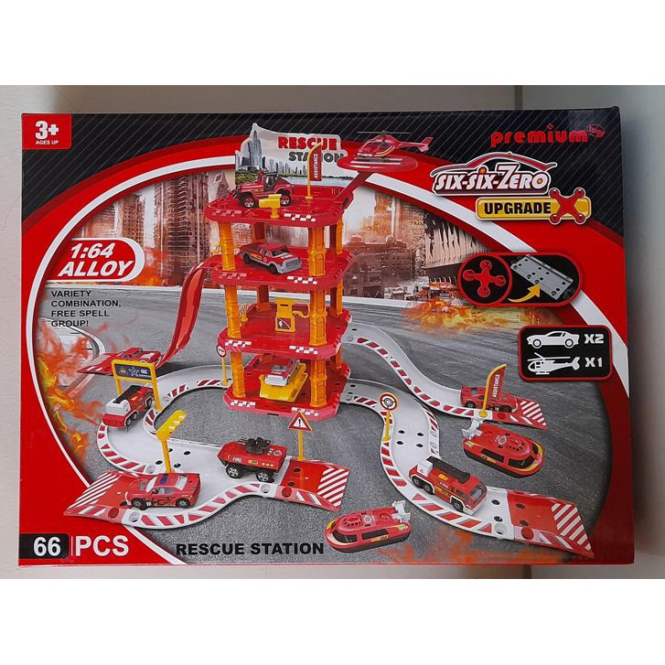 PARKING LOT PARKIRAN TINGKAT RESCUE STATION