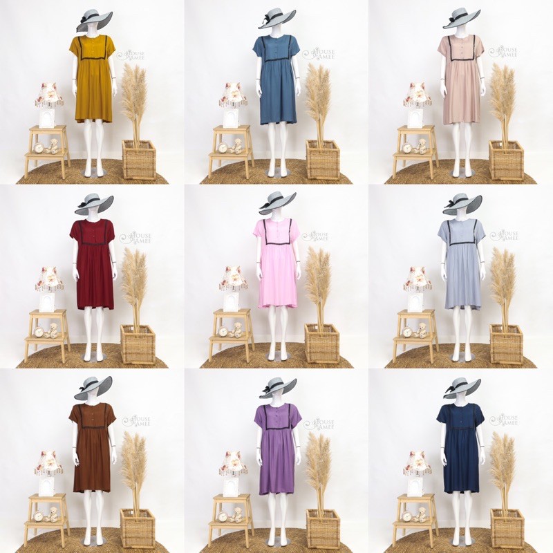 Daster Katun Rayon Freya Baju Tidur