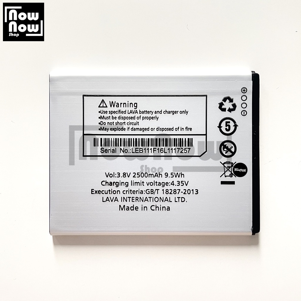 Baterai Lava Iris 820 / Iris 80 / Iris 60 LEB-111 LEB111 Batre Batrai Battery HP Lafa LEB 111