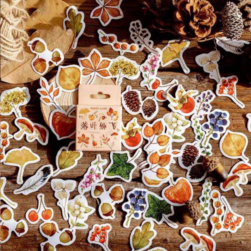 

46 PCS KAWAII DECORATION STICKERS CUTE FOR JOURNAL/DIARY/DIY CRAFT/SCRAPBOOKS/