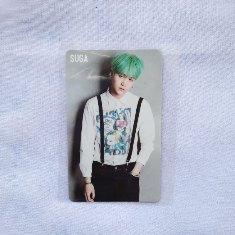 BTS SUGA RUN JAPAN PHOTOCARD
