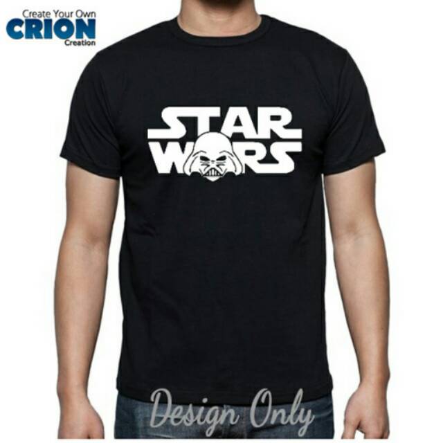 Kaos Starwars logo Darth Vader Style by Crion