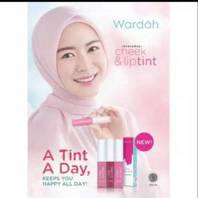 WARDAH CHEEK AND LIPTINT / LIPTINT WARDAH
