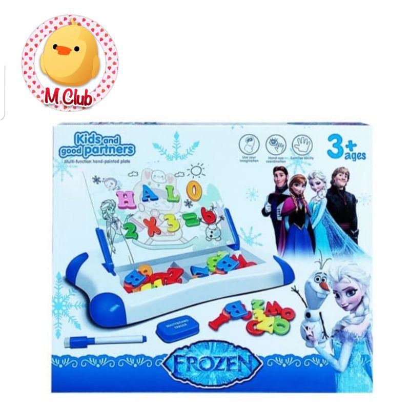 

Magnetic drawing board frozen Papan tulis magnet