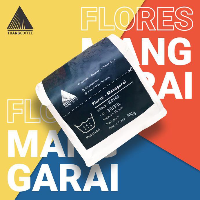 

Promo Awal tahun Premium-Roasted Bean 250gr - Washed Arabica - Flores Manggarai-Kartika Cuci Gudang