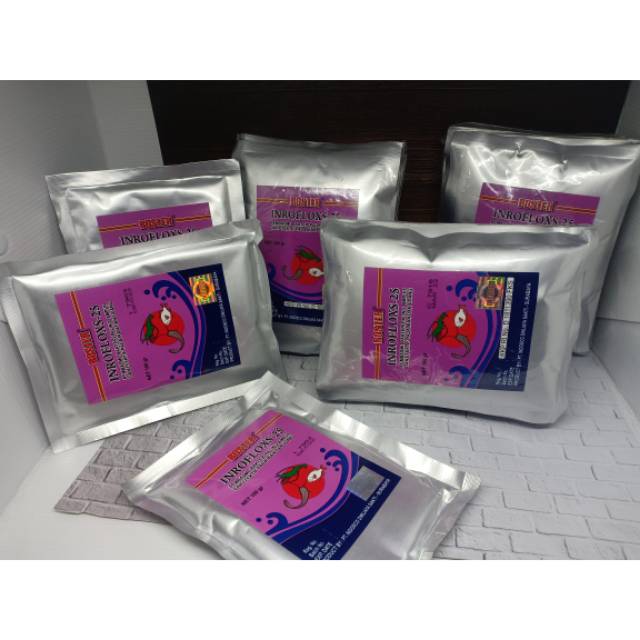 Inroflox 25 / Obat ikan luka