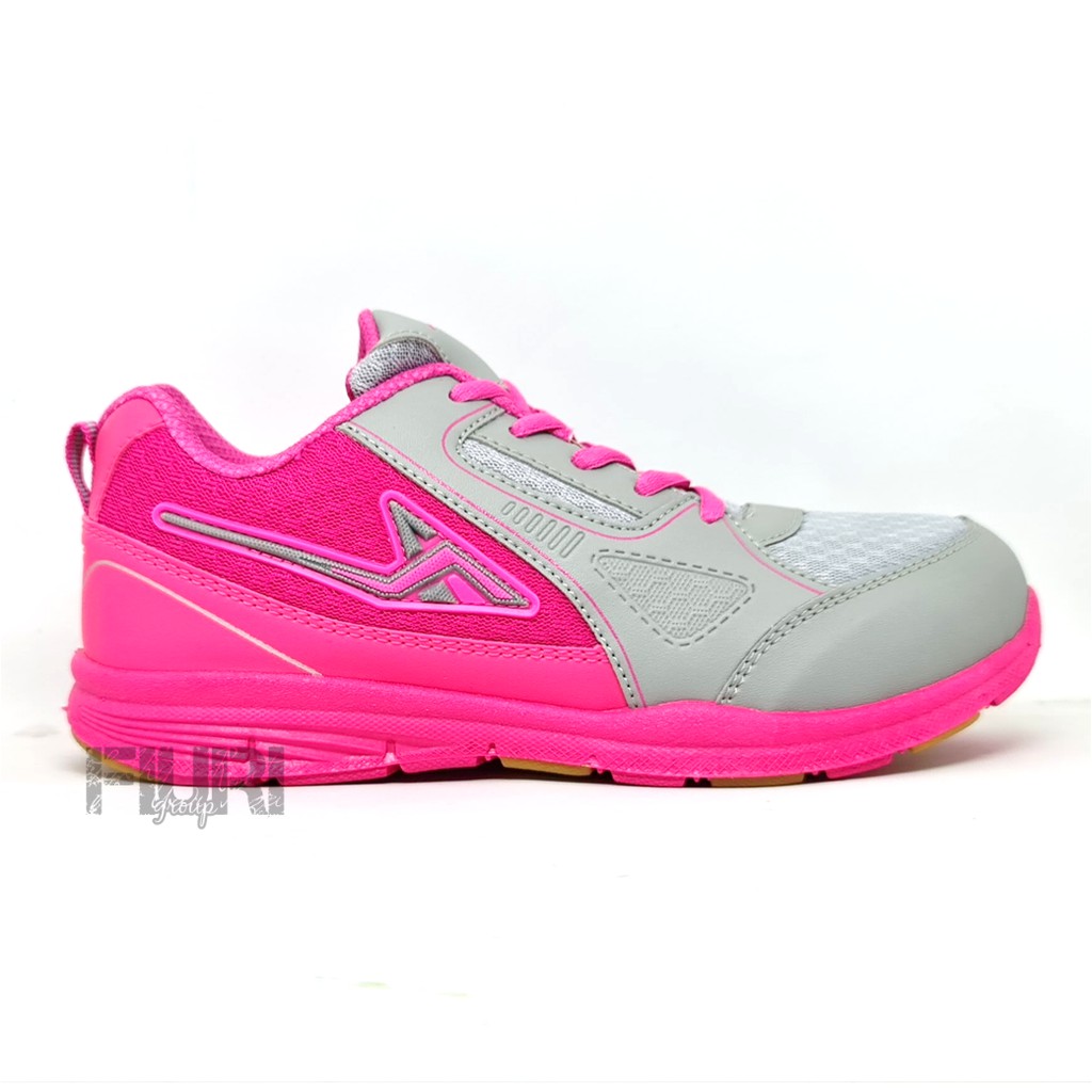 FIURI - Pro ATT Original - LG 679 Pink 37-40 - Sepatu Kets Wanita - Sepatu Sneakers Wanita - Sepatu Olahraga Sport Wanita - Sepatu Casual - Sepatu Jogging Lari Fitness Gym Senam Wanita - Sepatu Cewek - Sepatu Sekolah Bertali SD SMP SMA