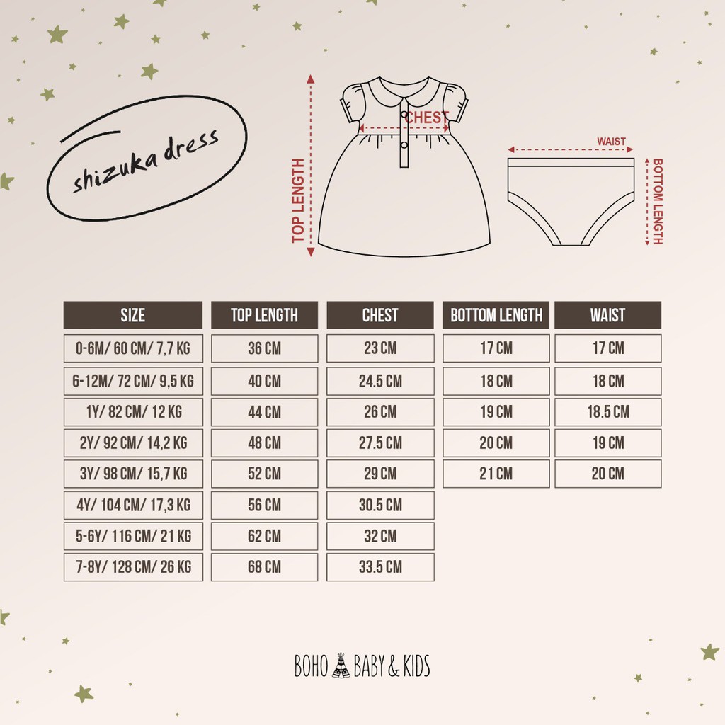 Bohopanna - Shizuka Dress