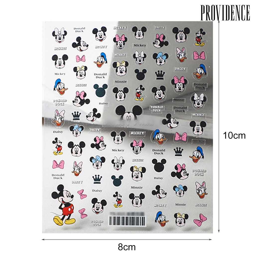 Providence Cartoon Style Nail Embossed Sticker DIY Ultra Thin Cute Decor Japanese Style 5D Nail Sticker for Manicure