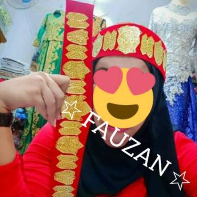 Ikat Kepala Sortali Pengantin Batak Toba Sepasang (Pria&Wanita)
