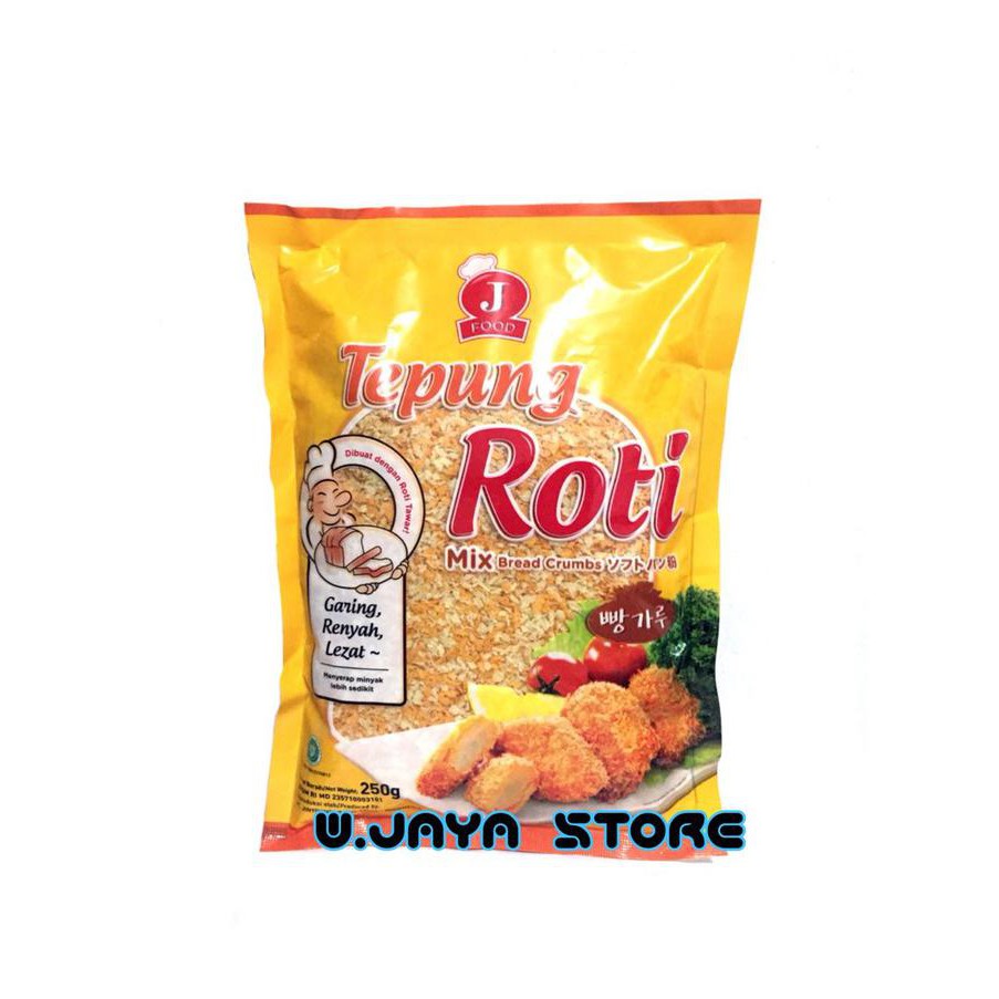 

J FOOD TEPUNG ROTI MIX BREAD CRUMBS 250g