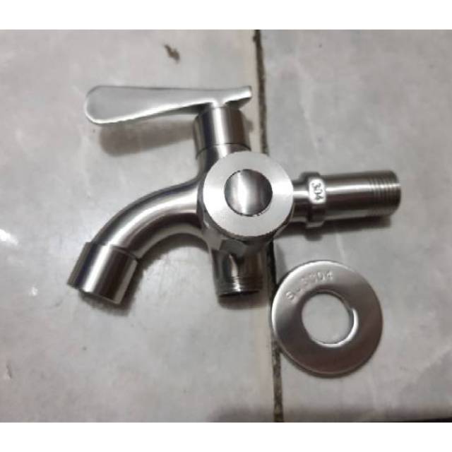 Keran cabang stainless 304 anti karat