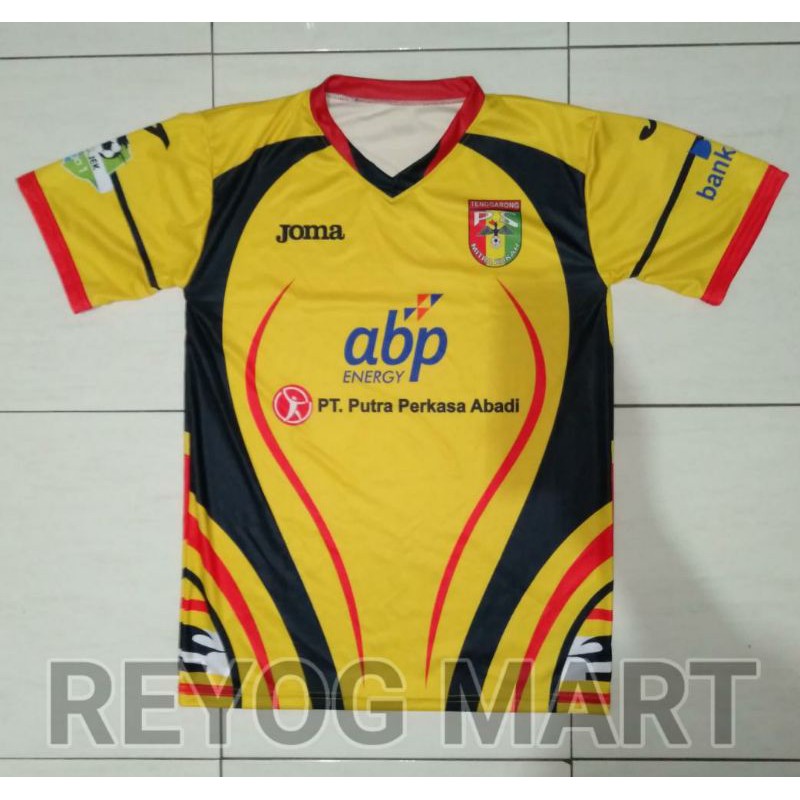 JERSEY MITRA KUKAR HOME 2018 LIGA 1 GOJEK KUNING EMAS GOLD PRINTING RETRO LOKAL