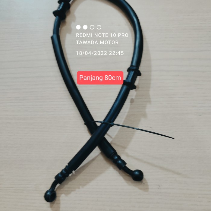 SELANG REM BELAKANG UNIVERSAL PANJANG 50cm - 80cm - 50cm