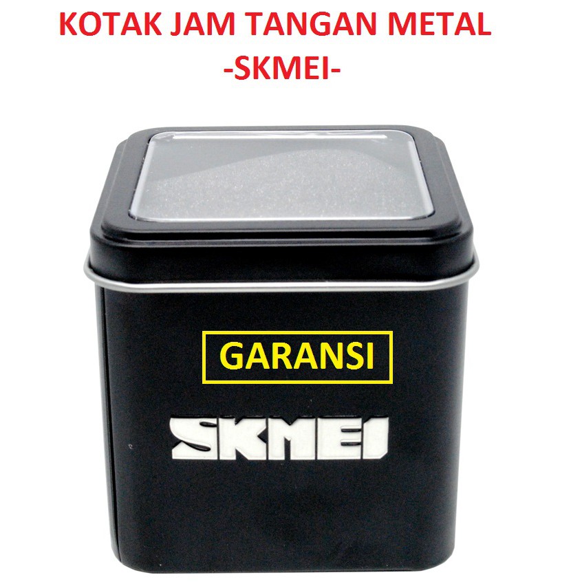 (ORIGINAL) KOTAK JAM TANGAN METAL - TEMPAT ARLOJI BESI