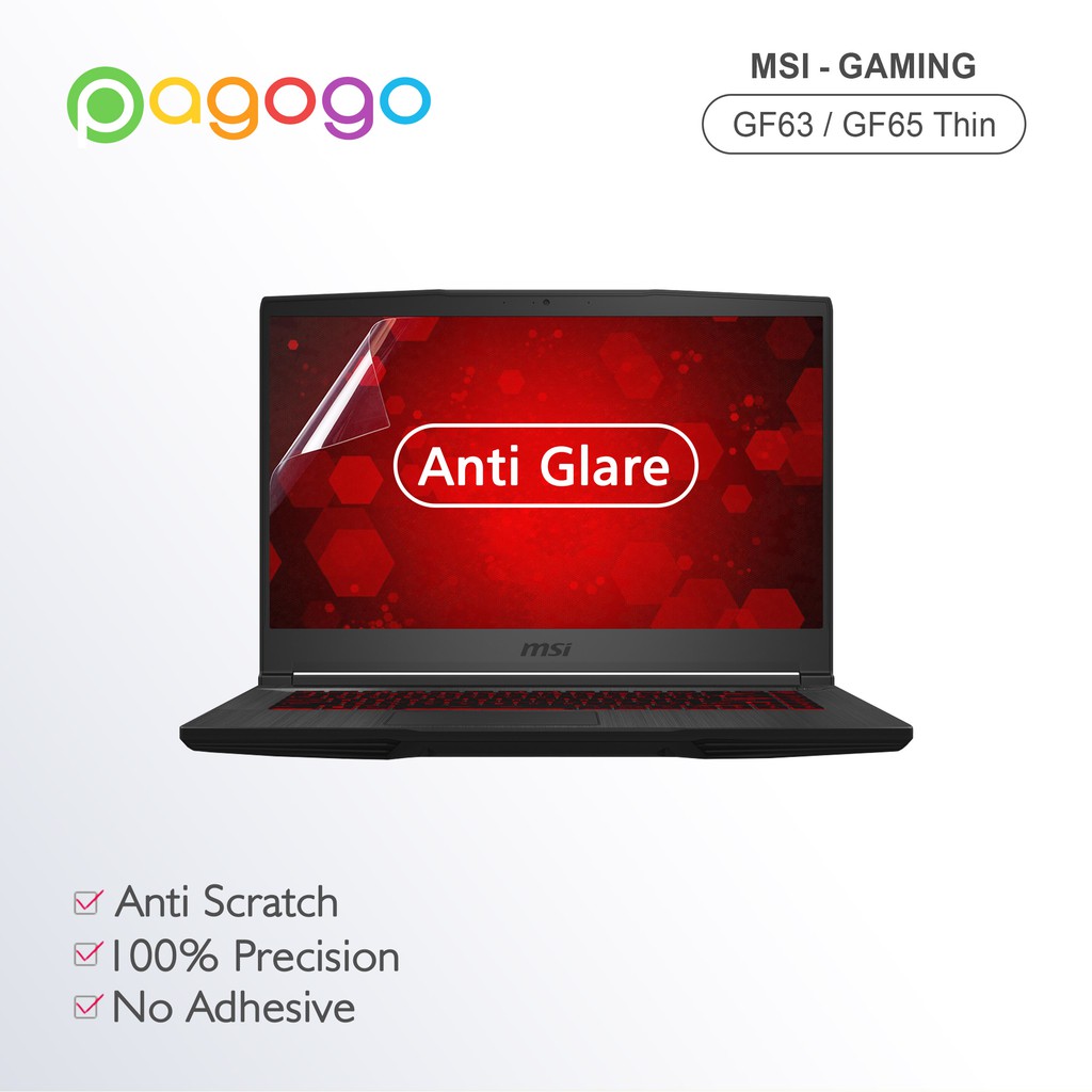 PROMO Screen Guard Protector Msi GF63 GF65 Thin 9S 9SC 9SCSR 9SCXR 10S 10SC 10SCS 10SCSR 10SD