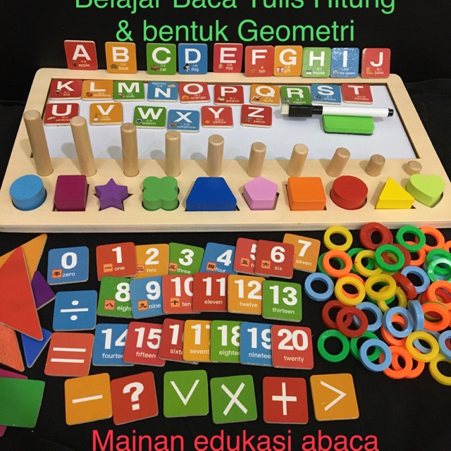 

PERAGA BACA TULIS HITUNG & BENTUK GEOMETRI