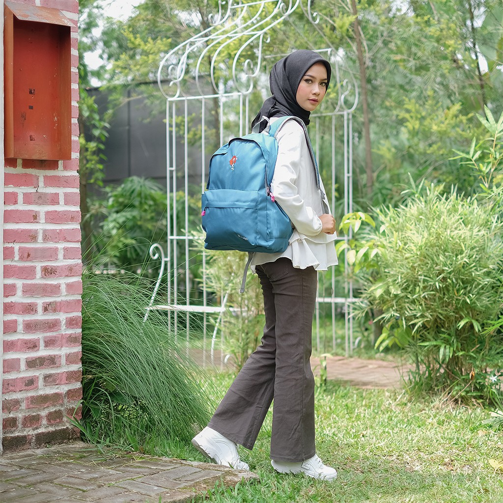 [KLIKTAS] Tas ransel perempuan Raven Kamomil 710123 sekolah anak perempuan kerja kuliah laptop bag