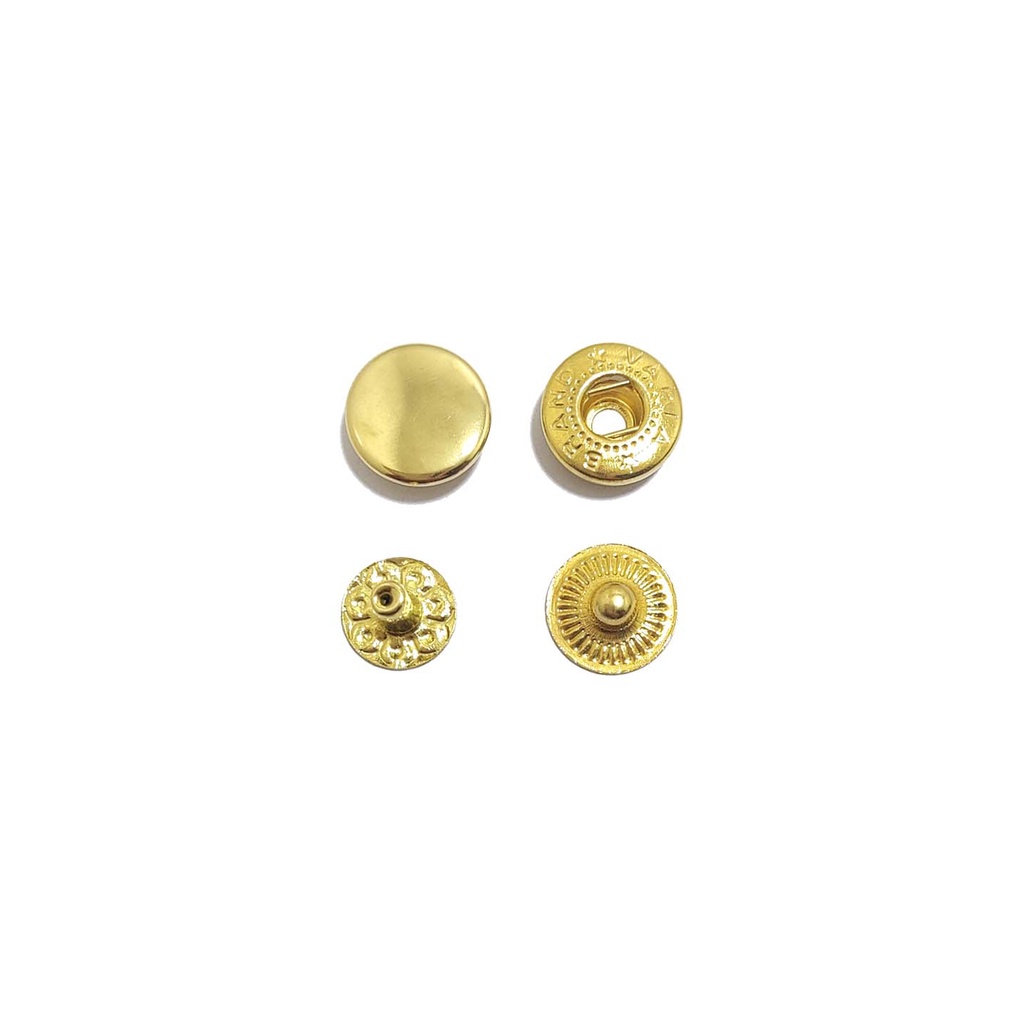 KANCING SNAP / KANCING CETET JEPRET  BESI UKURAN 12 MM / 144 SET